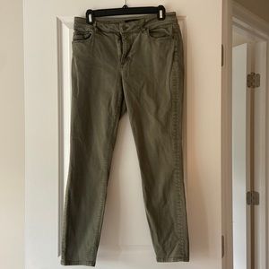 Ann Taylor olive pants